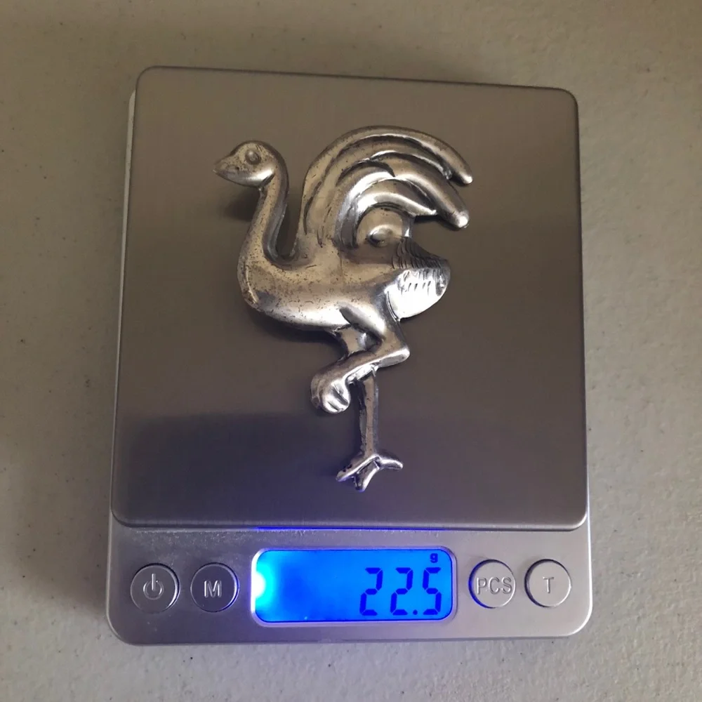 Rare 1940s Aguilar for Coro Mexican silver brooch